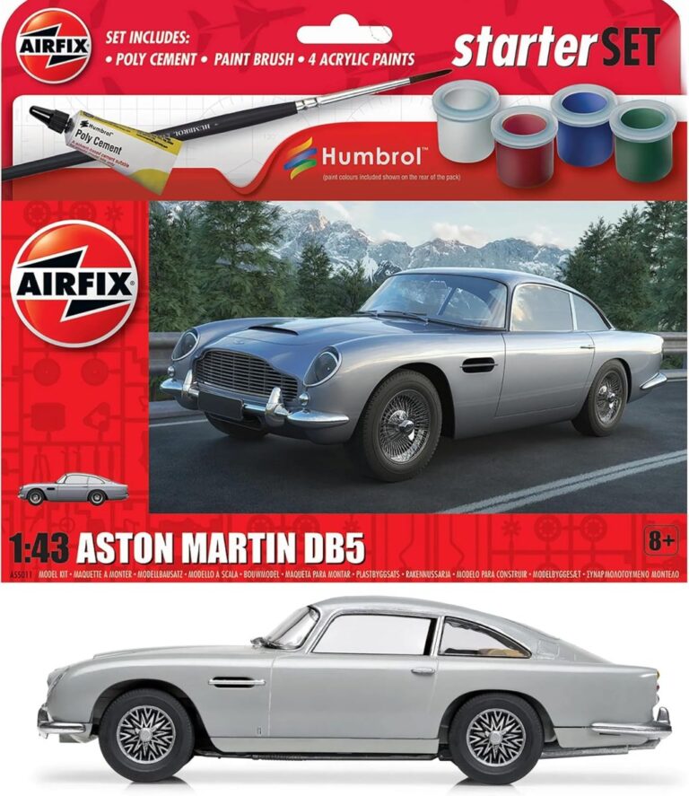 Airfix Starter Set A55011 Aston Martin Db5 Model Building Kit