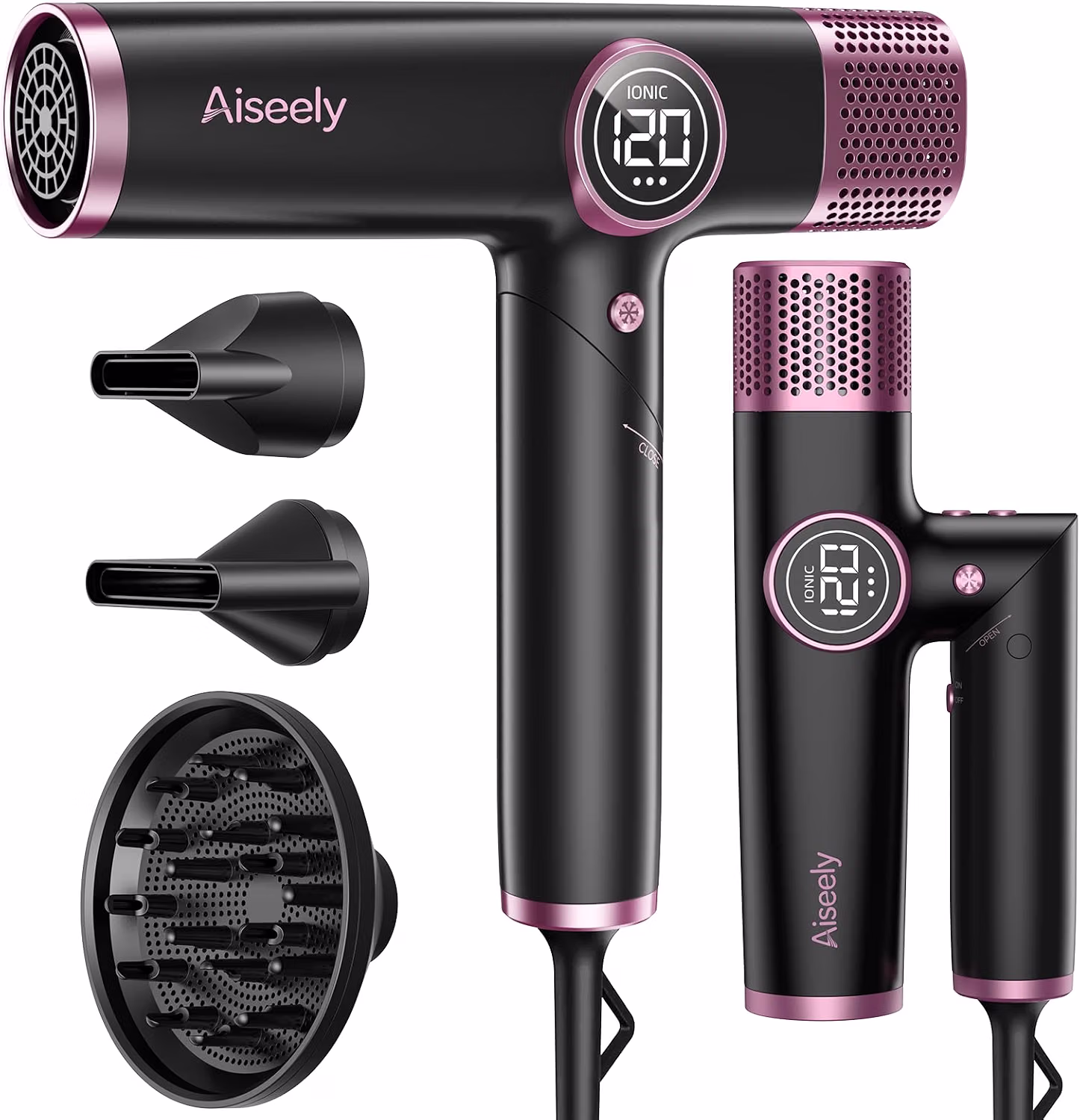 Aiseely Ionic Hair Dryer Professional Hair Dryer