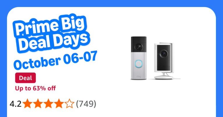 All New Ring Battery Video Doorbell Plus Ring Indoor Camera Plus
