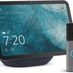 Amazon Echo Show 8 (newest gen), Graphite + Ring Battery Video Doorbell (newest gen), Speckled Grey, See visitors on your Echo Show, Alexa+ Early Access included