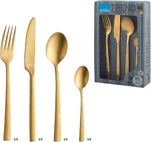 Amefa Manille Cutlery Set For 4 People 16 Pieces