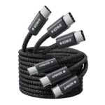Anker 240W Zolo USB C to USB C Cable (3Pack,1.5m), USB C Charger Cable