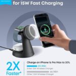 Anker MagGo 3-in-1 Qi2 15W Magnetic Wireless Charger Dock Stand