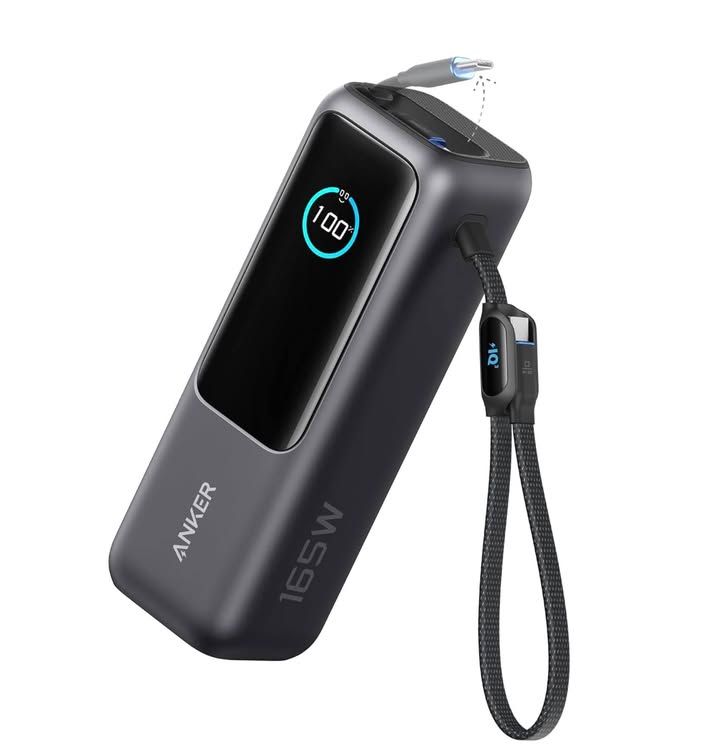 Anker Power Bank 25 000mah Travel Essential With 165w Total Output