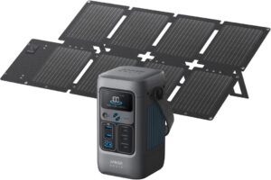 Anker Solix C200 Dc 192wh 200w Dc Power Bank Station With 60w Solar Panel