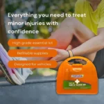 Astroplast Vivo Van & Truck First Aid Kit - Complete Vehicle Safety Kit with Bracket, Bandages, Plasters, Dressings & Emergency Essentials - Ideal for Vans, Trucks, Cars & Roadside Use