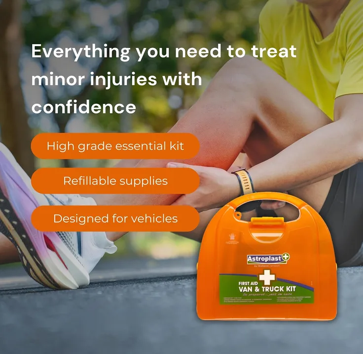 Astroplast Vivo Van And Truck First Aid Kit Complete Vehicle Safety Kit With Bra