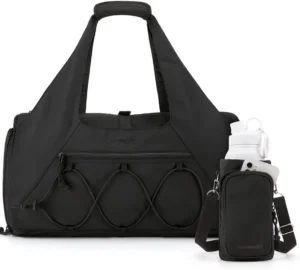 Bagsmart 25l Womens Gym Bag Shoes Wet Compartment Sports Duffle For Yoga