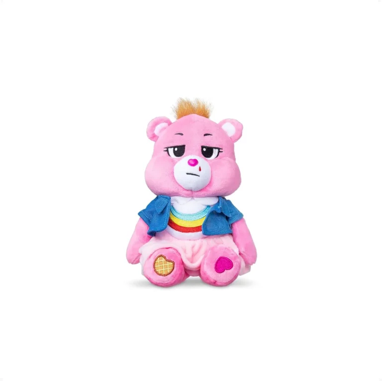 Basic Fun Care Bears X Stranger Things Cheer Bear As Eleven 22 Cm Plush Limited