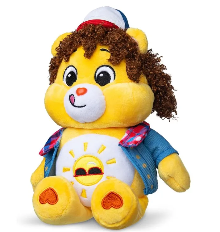 Basic Fun Care Bears X Stranger Things Funshine Bear As Dustin 22 Cm Plush Limit