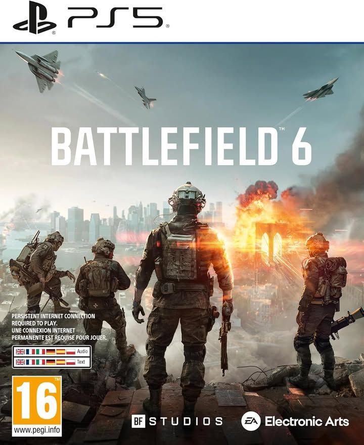 Battlefield 6 Standard Edition Ps5 Disc Videogame English