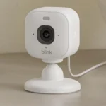 Blink Mini 2K+ (newest gen) Indoor Plug-in Home Security Camera, Pet camera with 2K video resolution, 4x Zoom, Colour night vision, 1 camera – White