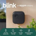 Blink Outdoor 4 camera – Wireless HD smart security camera, two-year battery life, enhanced motion detection, works with Alexa - 4 camera system with Sync Module Core incl. - IP65