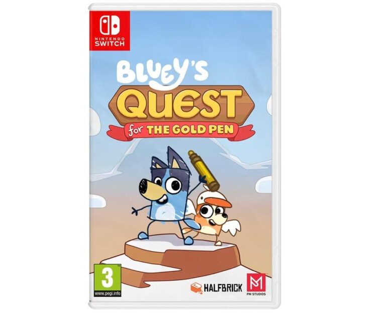 Bluey S Quest For The Gold Pen Switch