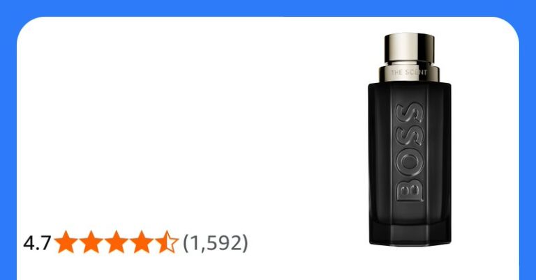 Boss The Scent Magnetic Eau De Parfum For Him Ambery And Fruity Fragrance With N