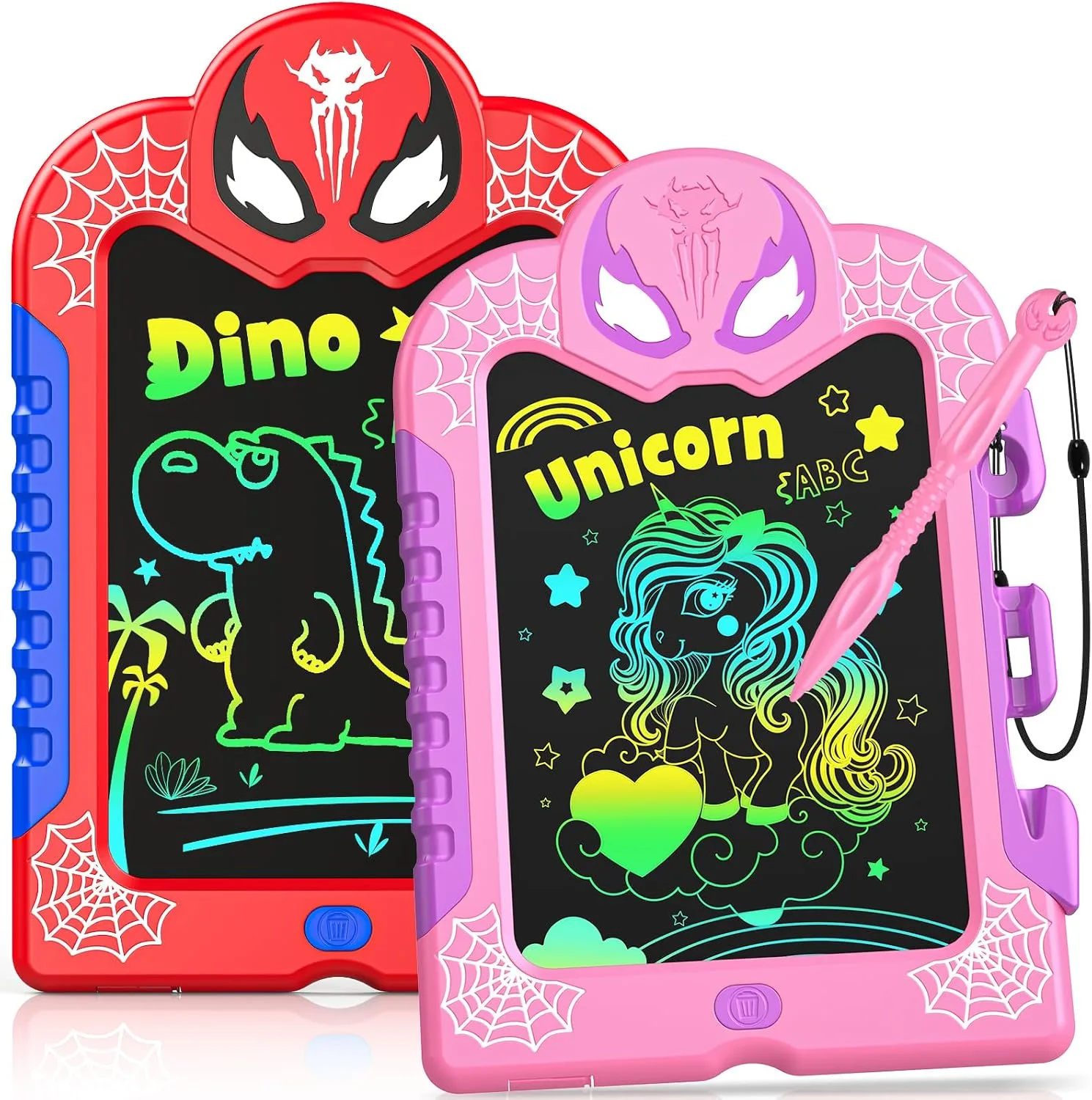 Braxel Toys For 3 8 Year Old Boys Girls Gifts 2 Pack 8 5 Inch Lcd Drawing Tablet