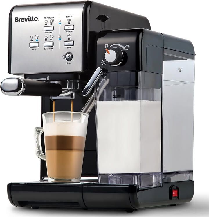 Breville One Touch Coffeehouse Coffee Machine Espressocappuccino And Latte Maker
