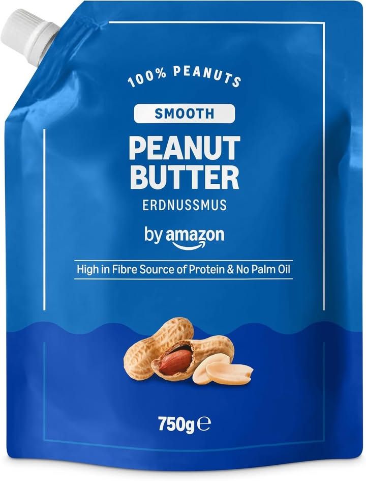 By Amazon Smooth 100 Peanut Butter 750g