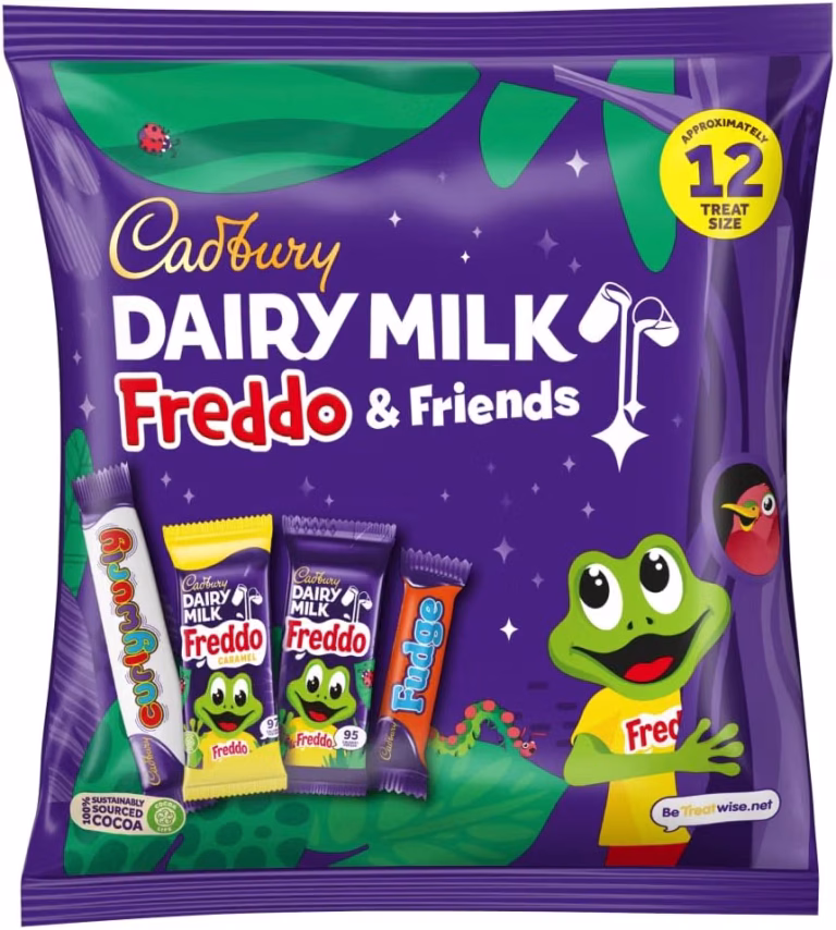 Cadbury Dairy Milk Freddo And Friends Treatsize Bars 191 G Pack Of 1