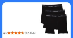 Calvin Klein Men S 3 Pack Boxer Briefs With Logo Waistband