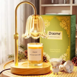 Candle Warmer Lamp Dimmable Height Adjustable With Timer 2 Bulbs