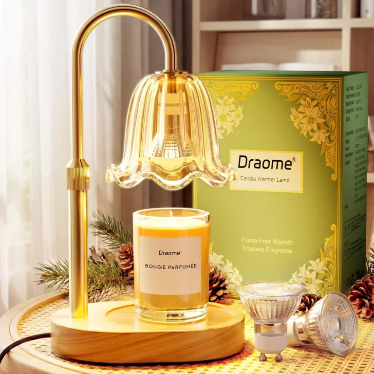 Candle Warmer Lamp Dimmable Height Adjustable With Timer 2 Bulbs