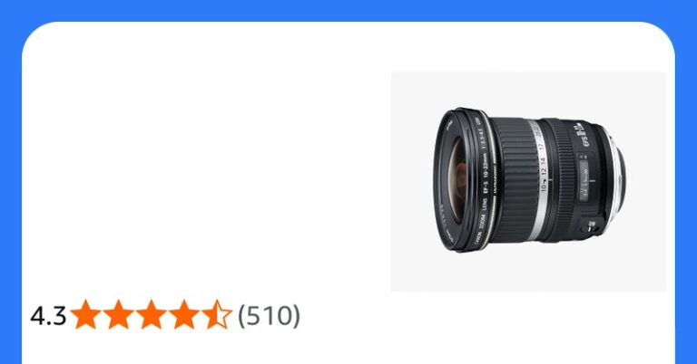 Canon Ef S 10 22 Mm F 3 5 4 5 Usm Lens