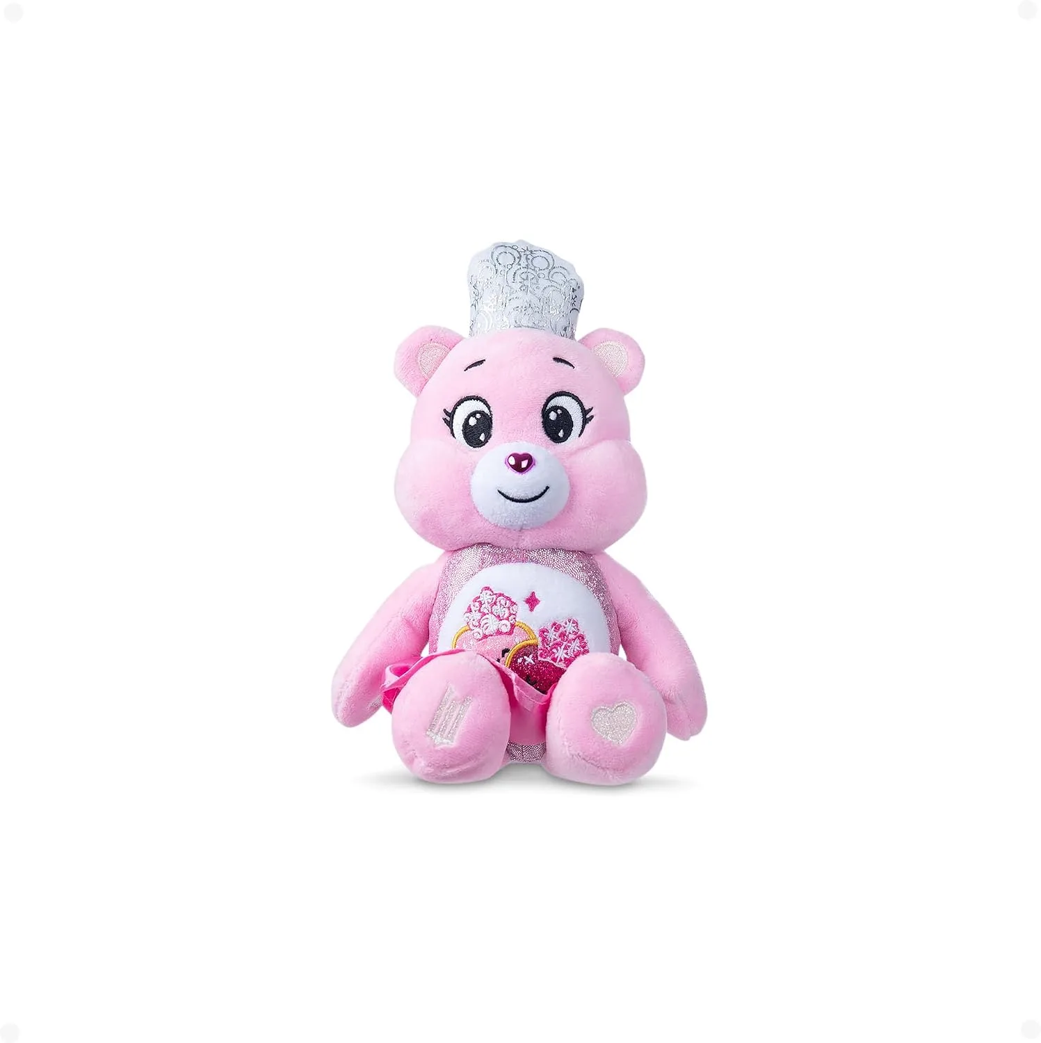 Care Bears Basic Fun X Wicked 22cm Plush Love A Lot Bear As Glinda Collectible S