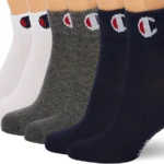 Champion Unisex Core 6pp Quarter Ankle Socks