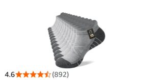 Cirorld Cotton Trainer Socks For Men And Women 6 Pairs Cushioned