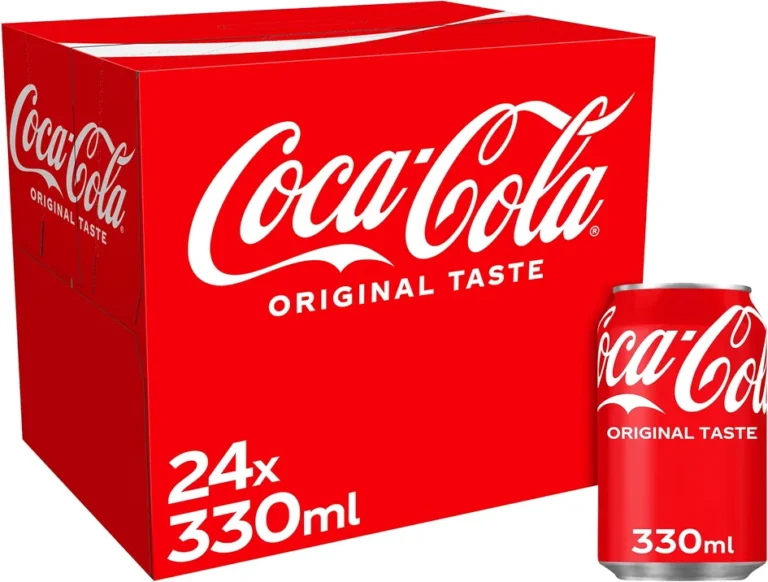Coca Cola Original Taste Soft Drink Cans