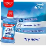 Colgate Triple Action Xtra White Mouthwash 500ml
