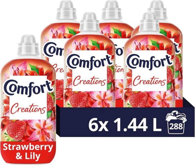 Comfort Creations Strawberry And Lily Fabric Conditioner With Stay Fresh Technol