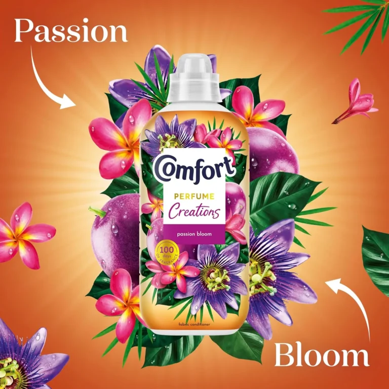 Comfort Perfume Creations Passion Bloom Fabric Conditioner With Motion Activated