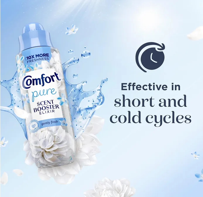 Comfort Pure Gently Fresh Scent Booster Dermatologist Recommended Elixir Gentle