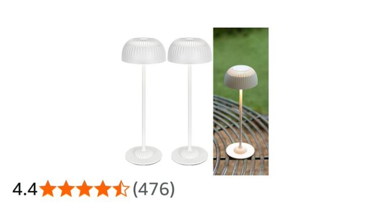 Cordless Rechargeable Bedside Table Lamp Vioa Tl17