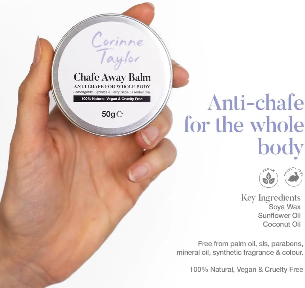 Corinne Taylor Chafe Away Balm Anti Chafing And Irritation Great For Dry Irritat