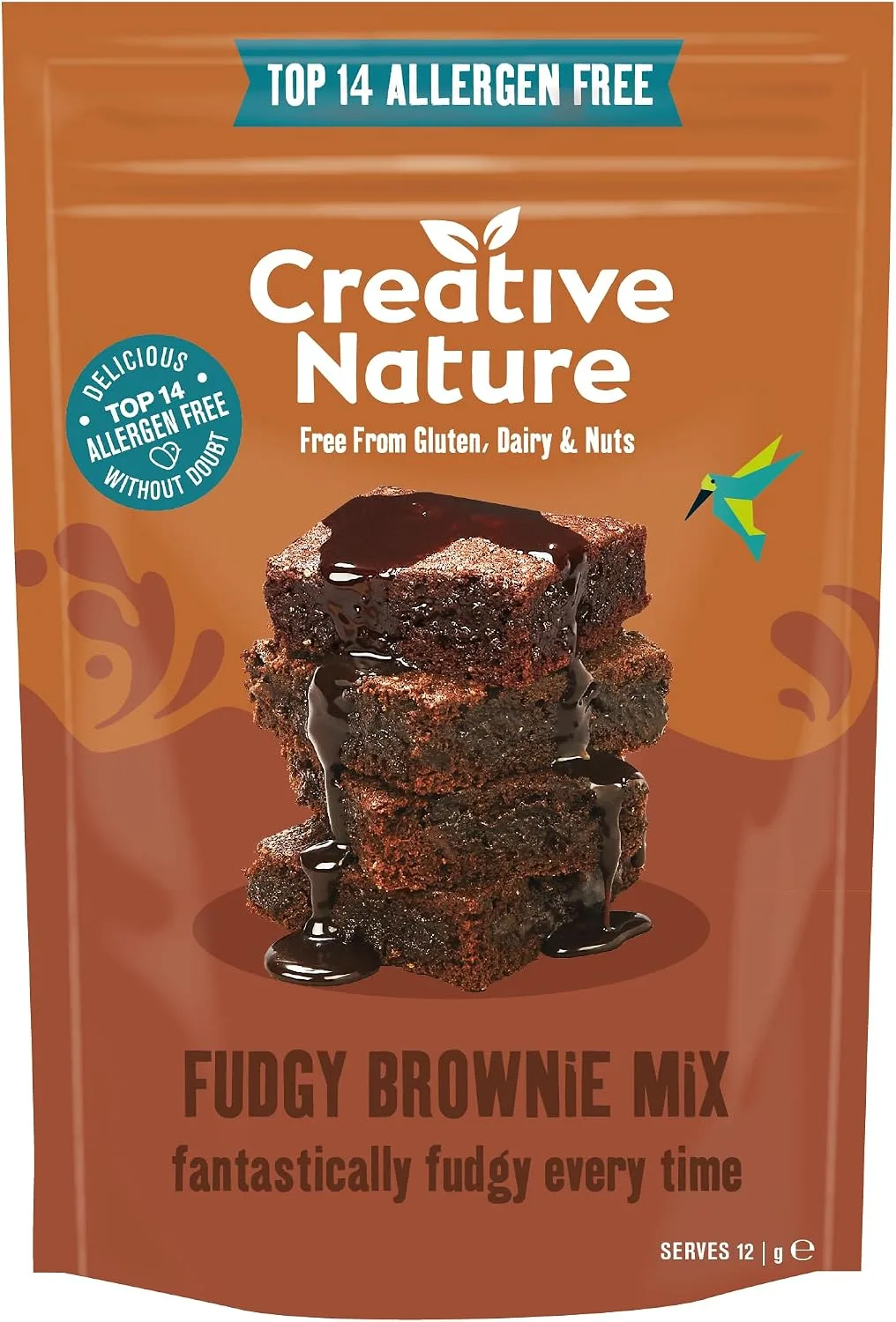 Creative Nature Gf Cake Mix Brownie Mix 250g