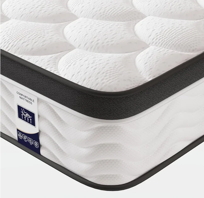Double Mattress 10 Firm Hybrid Memory Foam Pocket Spring