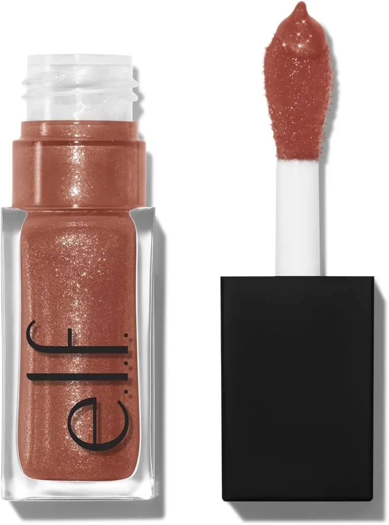 E L F Glow Reviver Lip Oil Nourishing And Hydrating With High Shine Glimmer Fini