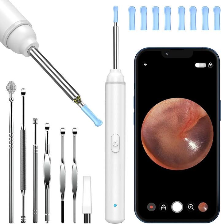 Ear Wax Removal Kit 1920p Hd Ear Cleaner With Camera Ear Wax Remover Tool