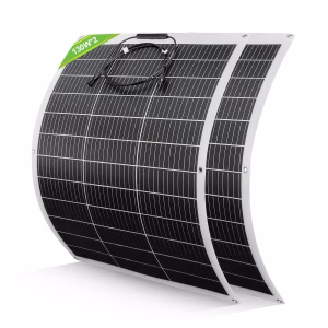 Eco Worthy Flexible Solar Panel 260w 12v N Type 18bb For Balcony Campervan