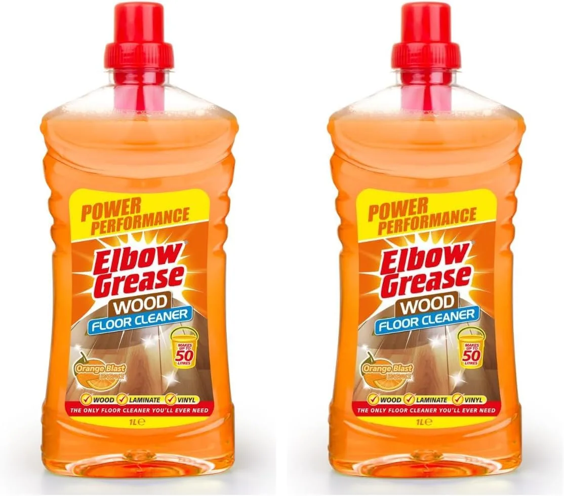 Elbow Grease Concentrated Floor Cleaner Makes Up To 50 Litres Suitable For Wood