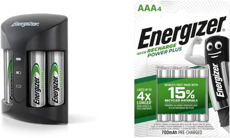 Energizer Battery Charger Recharge Pro For Aa And Aaa Batteries 4 Aa Rechargeabl