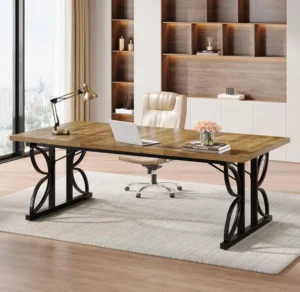 Executive Desk 70 8 Modern Office Desk With Metal Frame