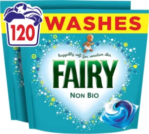 Fairy Non Bio All In 1 Pods Laundry Detergent Tablets 120 Washes