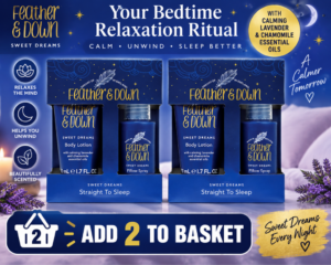 Feather And Down Straight To Sleep Gift Set