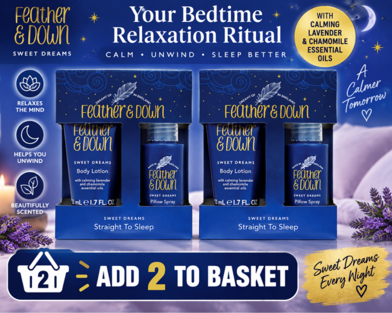 Feather And Down Straight To Sleep Gift Set