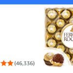 Ferrero Rocher Christmas Chocolate Box, 24 Chocolates, 300g