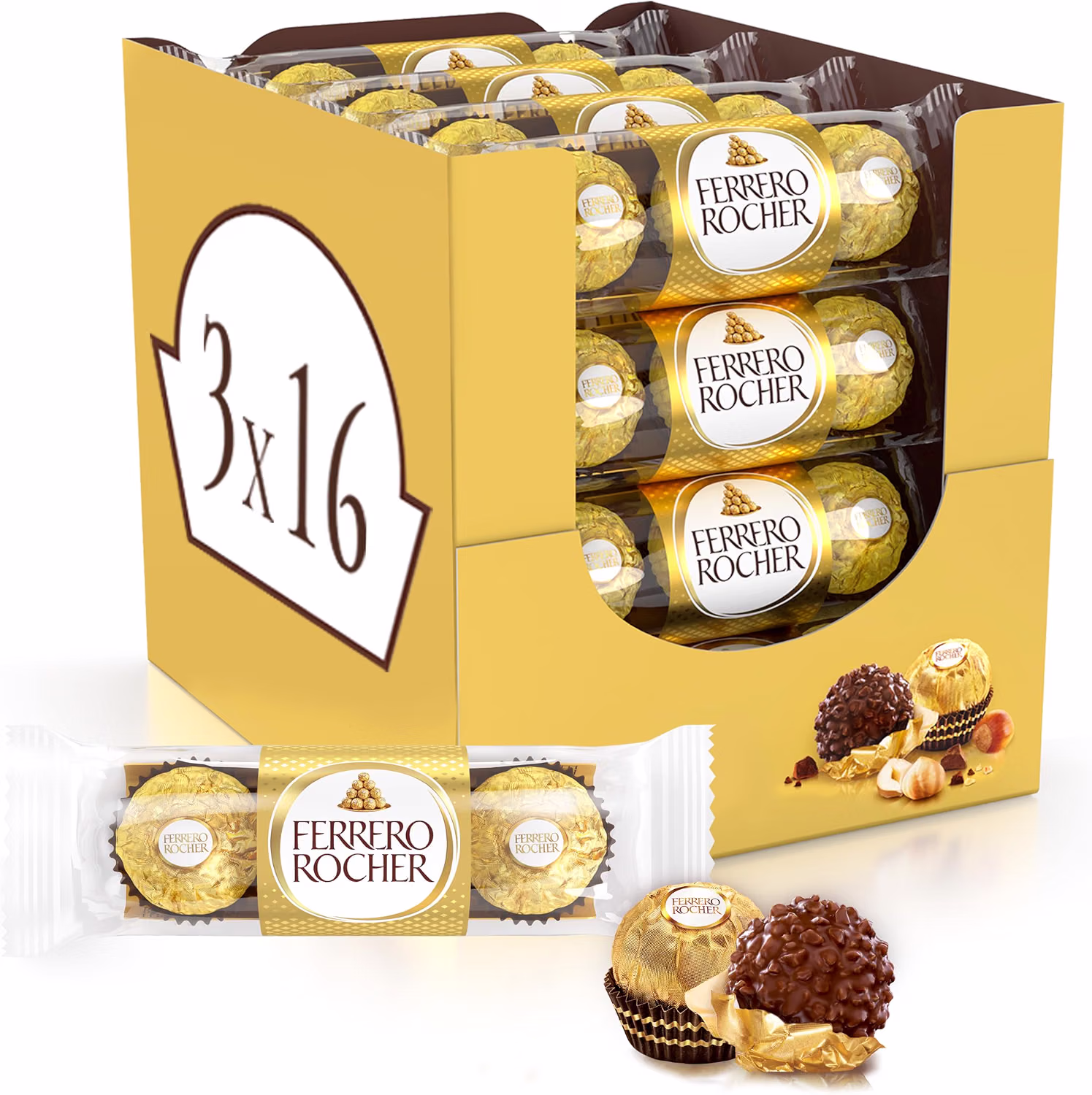 Ferrero Rocher Pralines Bulk Chocolate Party Box Birthdays Gifting Celebrations